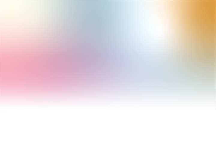 Desktop rainbow gradient banner
