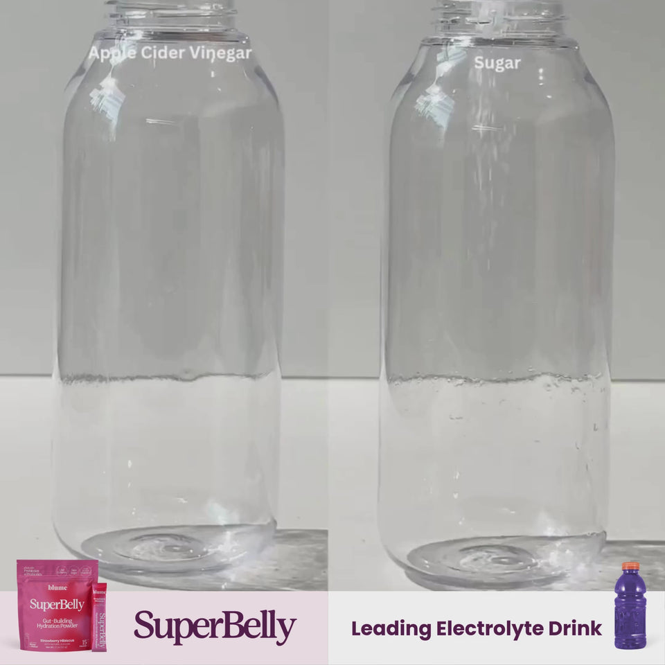 SuperBelly vs. Leading Electrolyte Drink