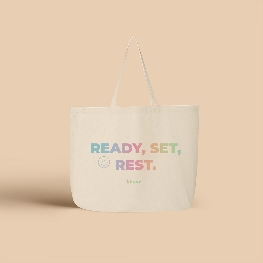 Ready, Set, Rest Tote
